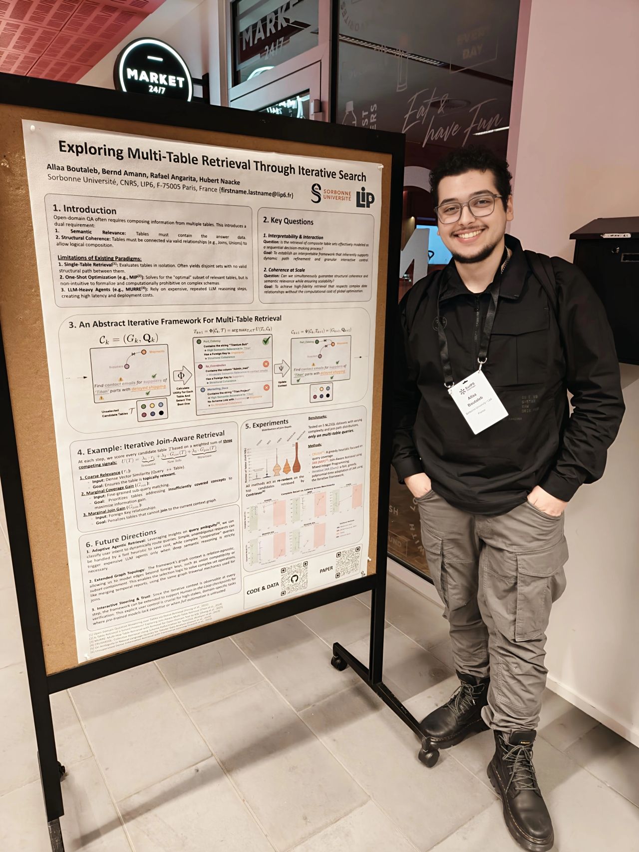 Poster session discussions